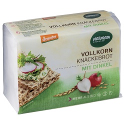 Vollkorn-Knäckebrot mit Dinkel von Naturata