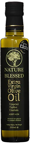 Nature Blessed Extra Natives Olivenöl Glasflasche, 250 ml von Nature Blessed