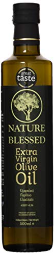 Nature Blessed Griechisches Natives Olivenöl Extra 500 ml Glasflasche von Nature Blessed