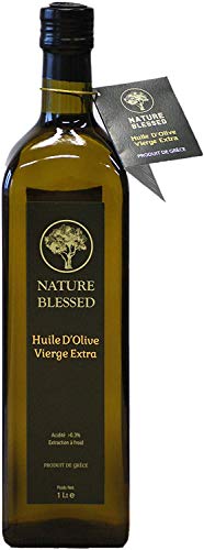 Nature Blessed Extra Natives Olivenöl Glasflasche 1l von Nature Blessed