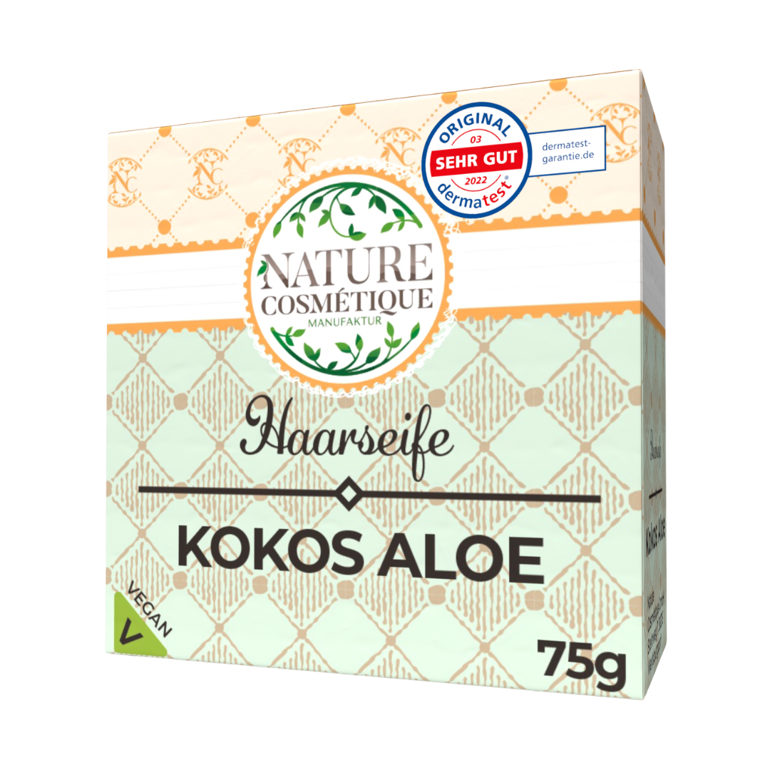 Festes Shampoo Kokos Aloe von Nature Cosmétique