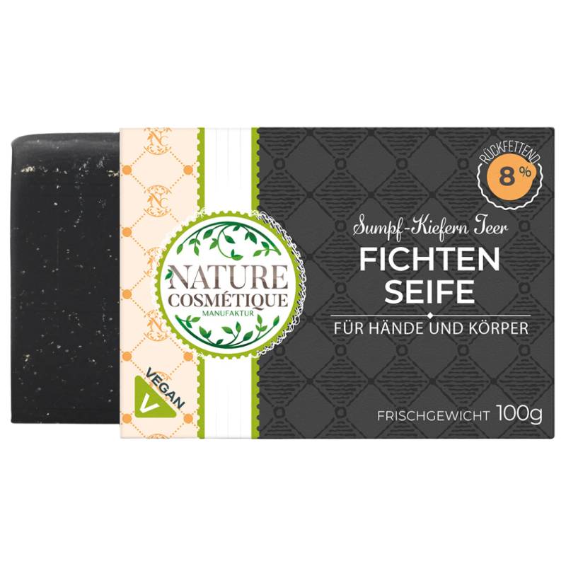 Fichten Seife mit Sumpf-Kiefern Teer von Nature Cosmétique