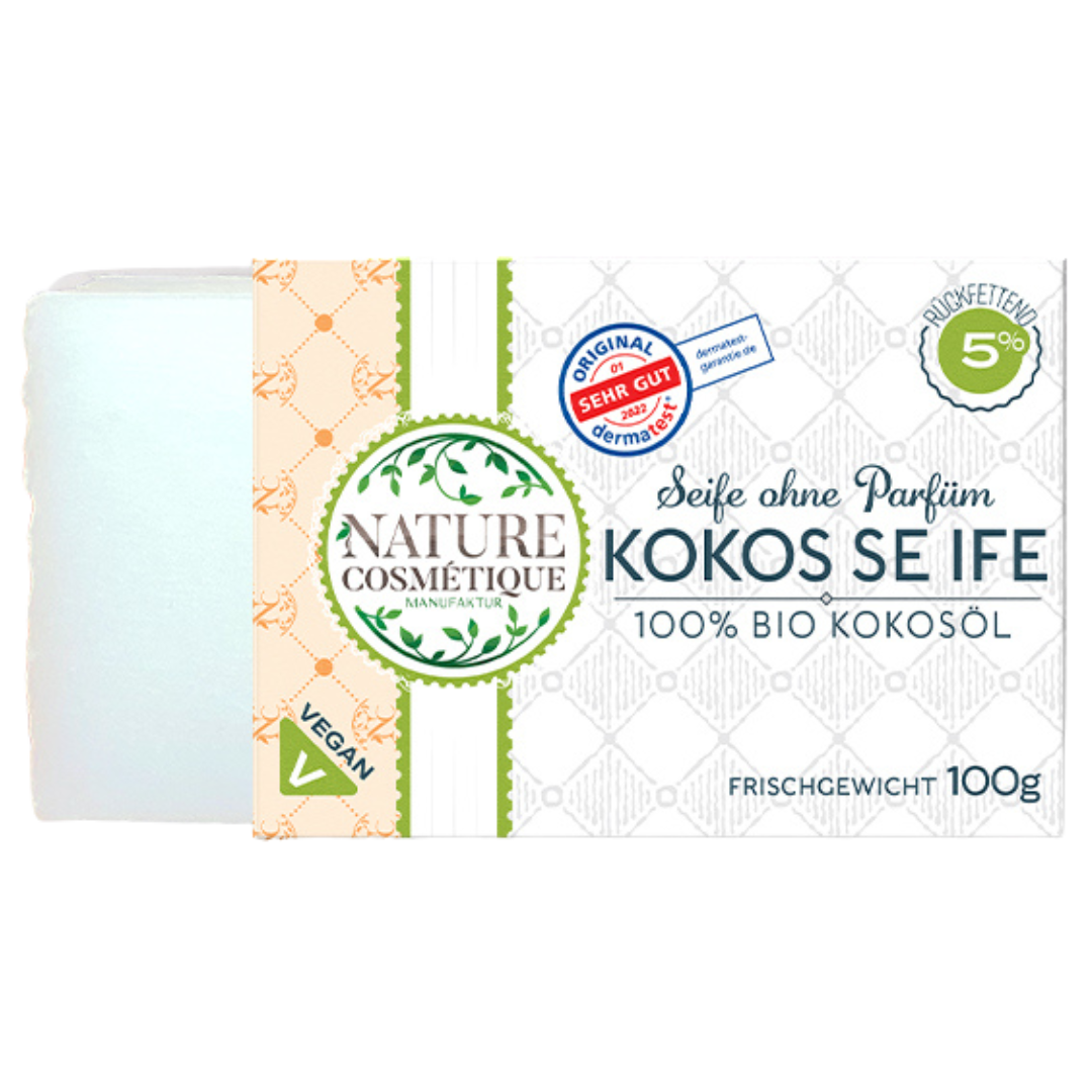 Kokosseife naturrein von Nature Cosmétique