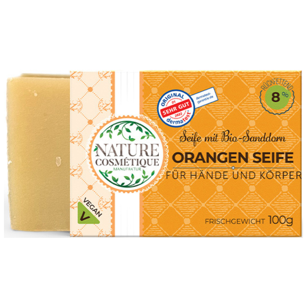 Orangen Seife mit Sanddorn Extrakt von Nature Cosmétique