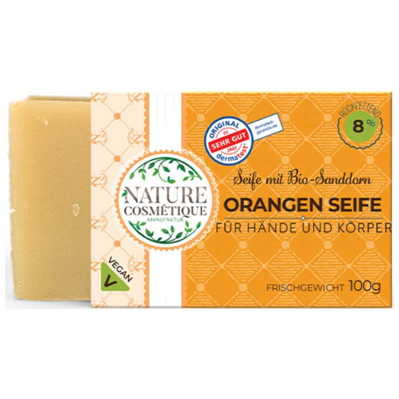 Orangen Seife mit Sanddorn Extrakt von Nature Cosmétique