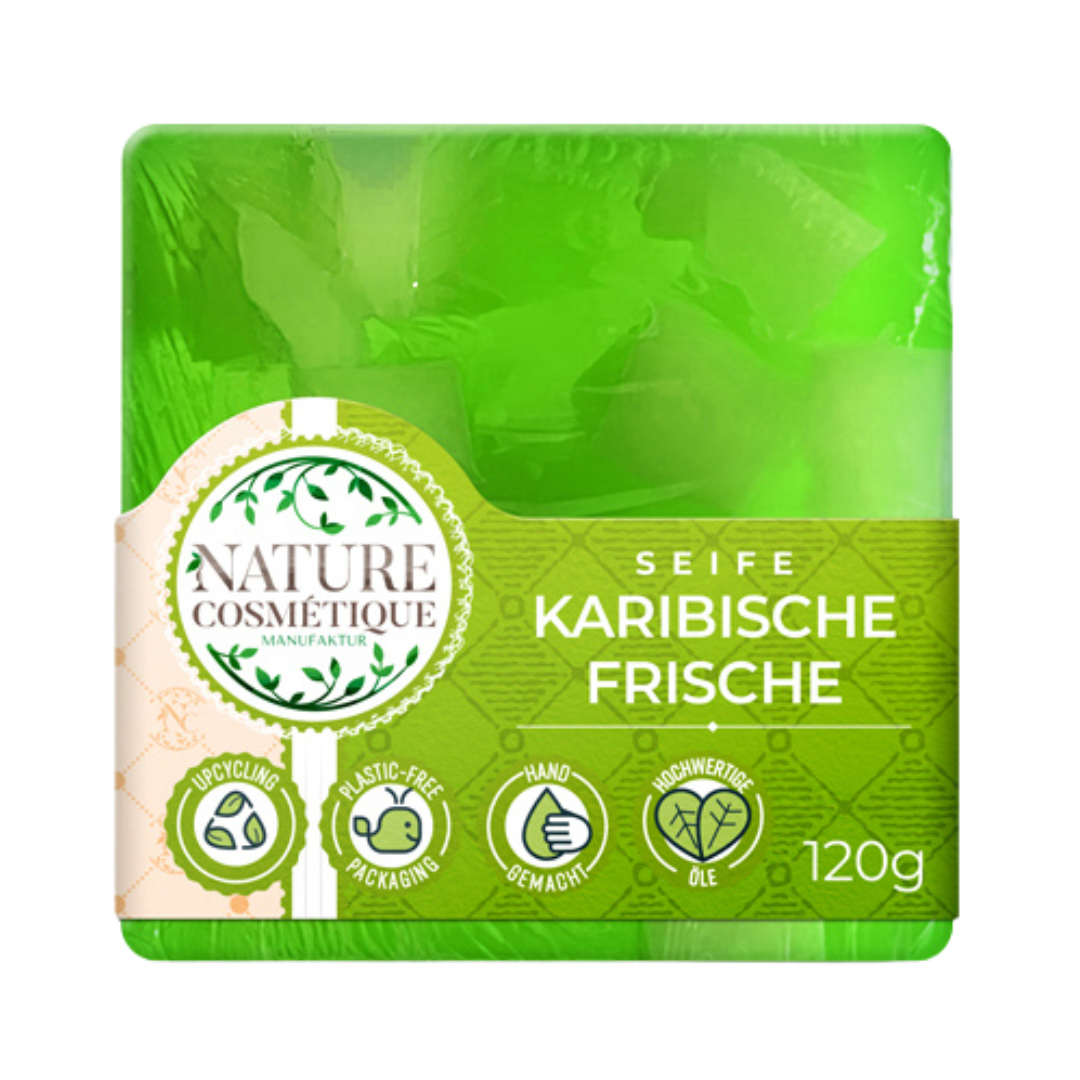 Upcycling Seife karribische Frische von Nature Cosmétique