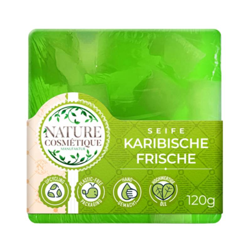 Upcycling Seife karribische Frische von Nature Cosmétique