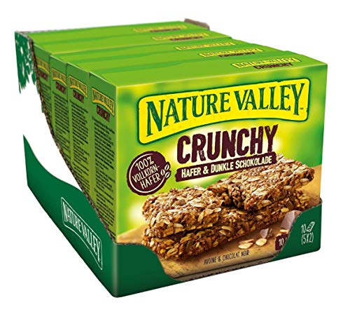 Nature Valley Crunchy Hafer & Dunkle Schokolade, 5er Pack (5 x 210 g) von Nature Valley