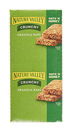 Nature Valley Granola Bars, Oats'n Honey Cereal, 1.5oz Bar, 18 Bars/Box, Sold as 1 Box von Nature Valley