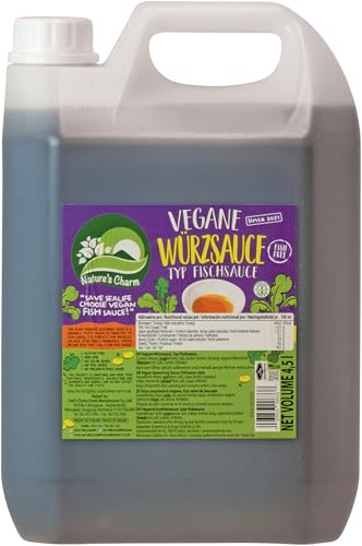 NATURE'S CHARM Fischsauce, vegan - 1 x 4.5 L von Nature's Charm