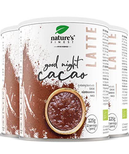 Nature's Finest by Nutrisslim GOOD NIGHT LATTE - Cremiger Gute-Nacht-Latte – Entspannender Beruhigungs-Latte mit Ashwagandha, Maca und Zimt von Nature's Finest by Nutrisslim