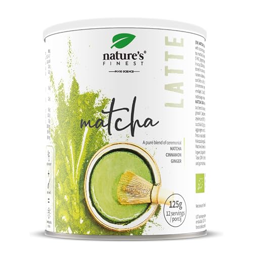 Nature's Finest by Nutrisslim MATCHA CHAI LATTE - Cremiger Chai Latte – Alternative zum Kaffee – Unterstützt Verdauung und Blutzuckerspiegel – Mit natürlichen Aromen von Nature's Finest by Nutrisslim