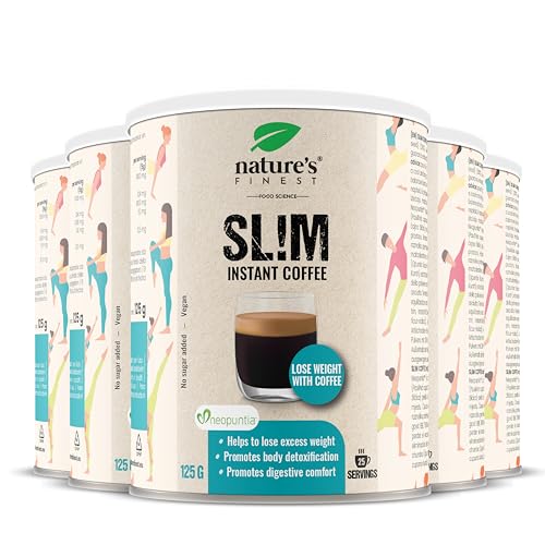 Nature's Finest by Nutrisslim Sl!m Coffee - Aromatischer Kaffee Zur Unterstützung Des Abnehmstoffwechsels – Mit Guarana Und Artischockenextrakt Für Ihre Ketogene Diät von Nature's Finest by Nutrisslim