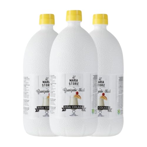 Schnaps Naturera Granizado Piña Colada Karaffe 1 L (Karton mit 3 Karaffe von 1 L) von Naturera