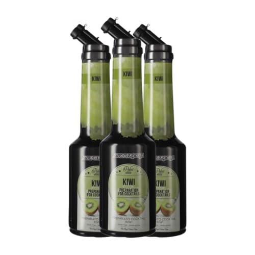 Schnaps Naturera Mix Kiwi 75 cl (Karton mit 3 Flaschen von 75 cl) von Naturera