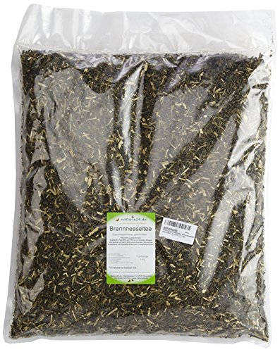 Naturix24 Brennnesseltee, Brennnesselblätter geschnitten, 2er Pack (2 x 1 kg) von Naturix24