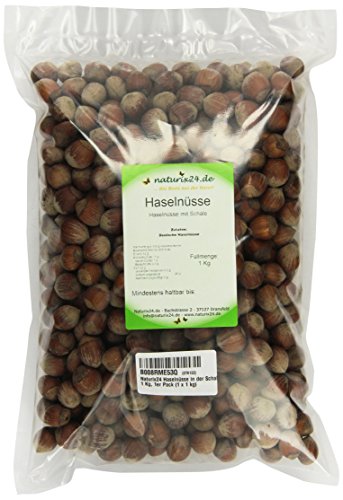 Naturix24 Haselnüsse in der Schale 1 Kg, 1er Pack (1 x 1 kg) von Naturix24