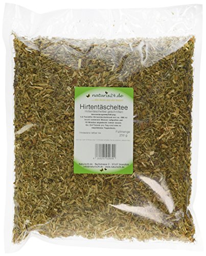 Naturix24 Hirtentäschel Tee, Hirtentäschelkraut geschnitten, 3er Pack (3 x 250 g) von Naturix24