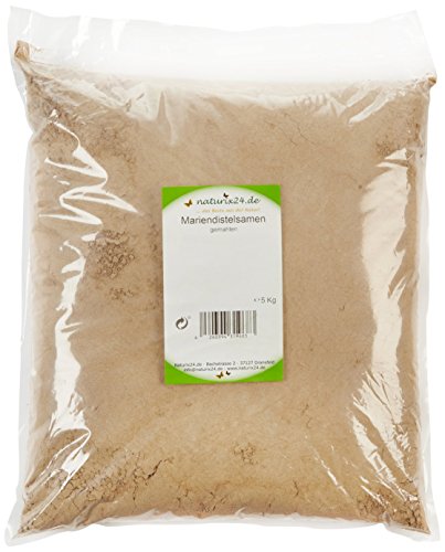 Naturix24 Mariendistelsamen gemahlen, 1er Pack (1 x 5 kg) von Naturix24