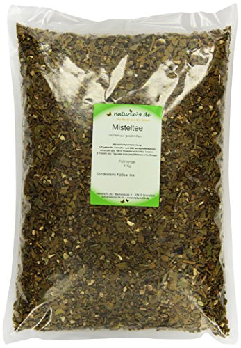 Naturix24 Misteltee, Mistelkraut geschnitten, 2er Pack (2 x 1 kg) von Naturix24