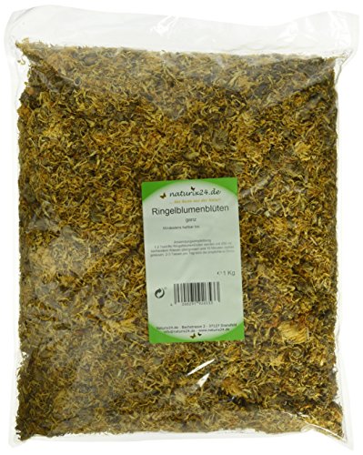 Naturix24 Ringelblumenblütentee, Ringelblumenblüten ganz, 1er Pack (1 x 1 kg) von Naturix24