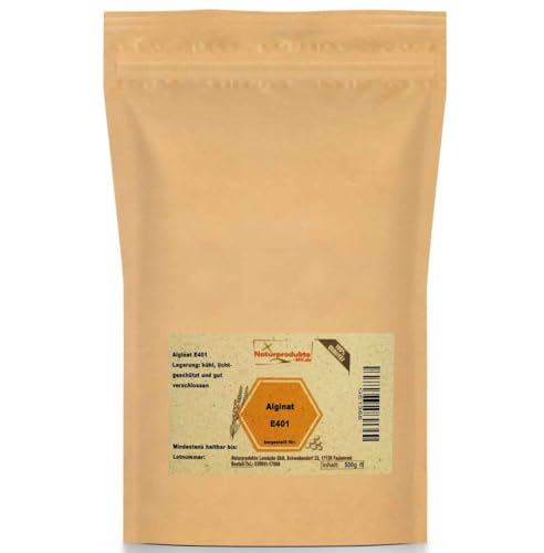 Alginat E401 Lebensmittelqualität konv. 500 g von Naturprodukte-MV