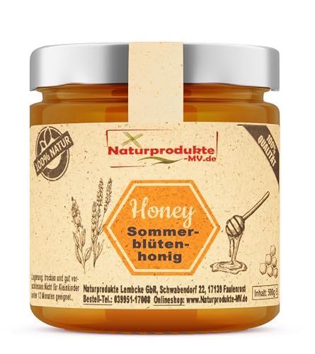 Sommerblütenhonig (500g) Honig Blütenhonig von Naturprodukte-MV