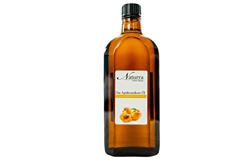 Naturra BIO Aprikosenkernöl 250ml Kaltpressung unraffiniert nativ Glasflasche Küchenöl Speiseöl Würzöl von Naturra