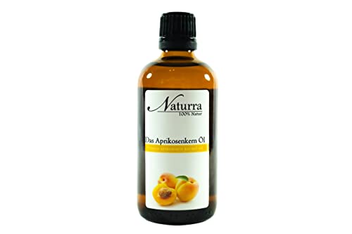 Naturra BIO Aprikosenkernöl 100ml Kaltpressung unraffiniert nativ Glasflasche Küchenöl Speiseöl Würzöl von Naturra