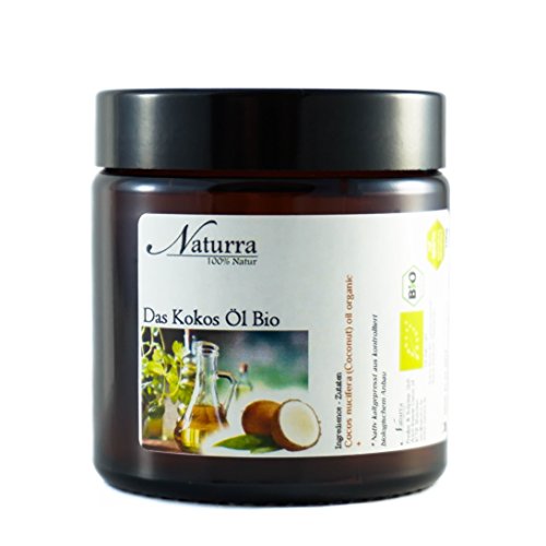 Naturra BIO Speiseöl Kokosöl DUO mit Aprikosenkernöl 100g Glas von Naturra