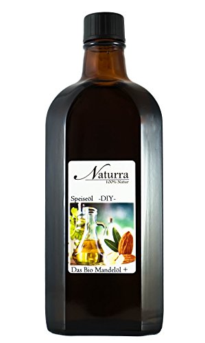 Naturra BIO Speiseöl Mandelöl DUO mit Johanniskrautöl 250ml Glas von Naturra