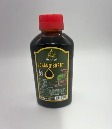 Naturyol Sirup 500g 100% natürlicher Inhalt/ohne Farbstoffe/ohne Konservierungsstoffe/Glutenfrei/VEGAN (500g, Johannisbrot) von Naturyol