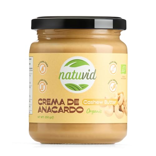 Cashew-Creme Natuvid | 100% BIO | 250g | GLUTENFREI | LAKTOSEFREI | 100% VEGAN | NON-GMO von Natuvid