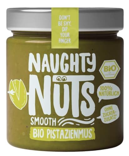 Naughty Nuts Bio Pistazienmus (0.25 kg) von Naughty Nuts