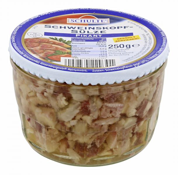 Schulte Schweinskopf-Sülze pikant von Schulte Fleisch- u. Wurstwaren