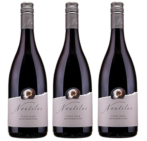 3x 0,75l - 2019er - Nautilus - Pinot Noir - Marlborough - Neuseeland - Rotwein trocken von Nautilus Estate