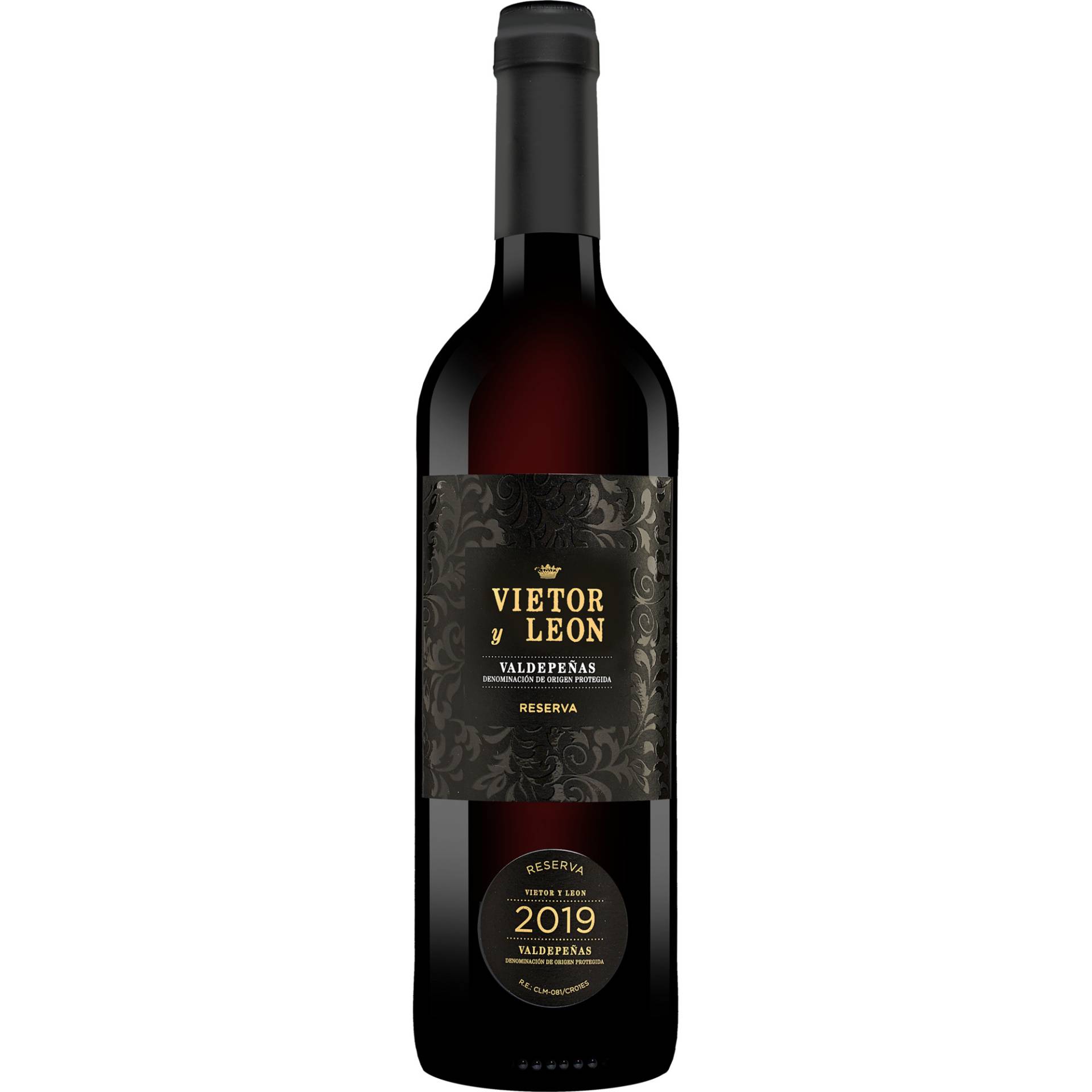 Vietor y Leon Reserva 2019  0.75L 13% Vol. Rotwein Trocken aus Spanien