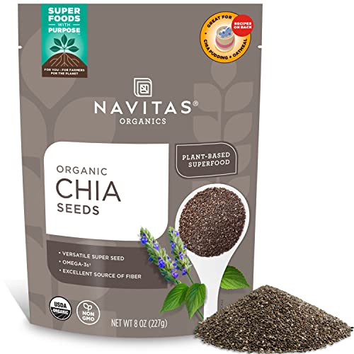 Navitas Naturals - Rohe Chia Samen bestätigten organisches - 8 Unze. von Navitas Organics