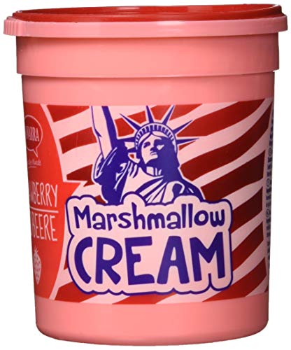 Nawarra Marshmallow Cream Erdbeere, 180 g von Nawarra Süßwaren GmbH