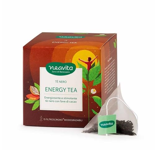 Neavita - Te Nero " Energy Tea" mit Kakaobohnen 15 Filtertruhe von Neavita