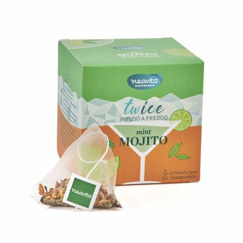 Neavita Twice - Mint Mojito Infuso a Freddo, 15 filtroscrigno von Neavita