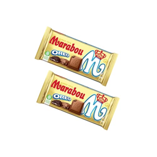 2x Marabou Schokolade 220g - das beste aus zwei Süßigkeiten Welten vereint in einer Tafel Schoki - verperfekt für den Abend zu zweit von Needforsweet