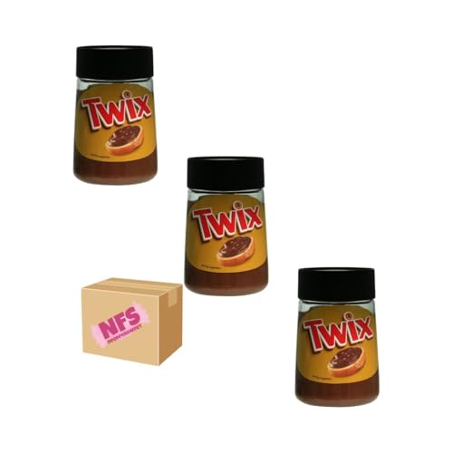 3x Twix Aufstrich – Start süß in den Tag! 3x350g im Needforsweetkarton von Needforsweet