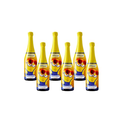 6x gelbe männchen Tropical Drink Alkoholfrei 0,75l - Fruchtiger Genuss ohne Alkohol von Needforsweet