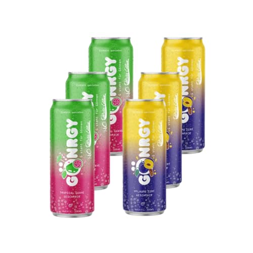 Gönergy Winter 6er-Pack - 3x Tropical Guave & 3x Pflaume Zimt von Montana Black, 0,5L von Needforsweet