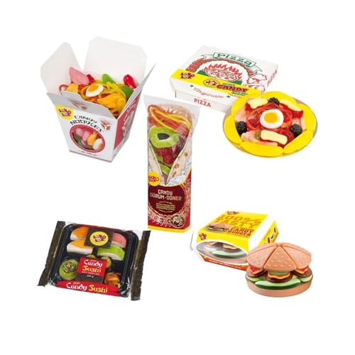 Look-O-Look Süßigkeiten-Spaß mit Noodles, Pizza, Burger, Sushi & Dürüm Döner by Needforsweet von Needforsweet