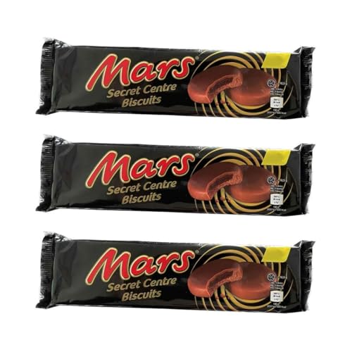 Mars Secret Centre Biscuits - 3er Pack (396g) - Geheimnisse für Naschkatzen von Needforsweet