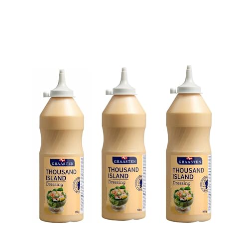 Mega Pack Graasten Thousand Island Dressing - 2700g Gesamt, Für jede Gelegenheit von Needforsweet