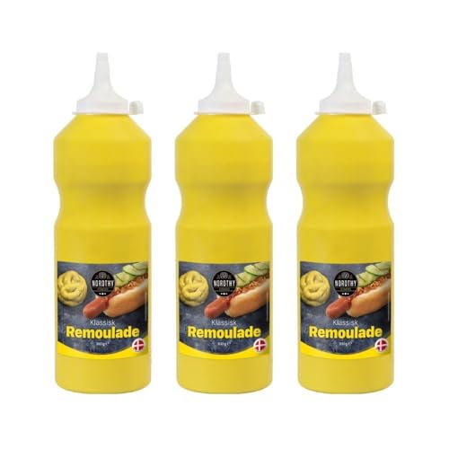 Nordthy Remoulade - 3er Pack á 900ml - Perfekte Begleitung für Sandwiches von Needforsweet