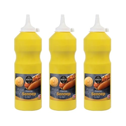 Nordthy Senf 3x 900ml - Der nordische Klassiker im Dreierpack von Needforsweet